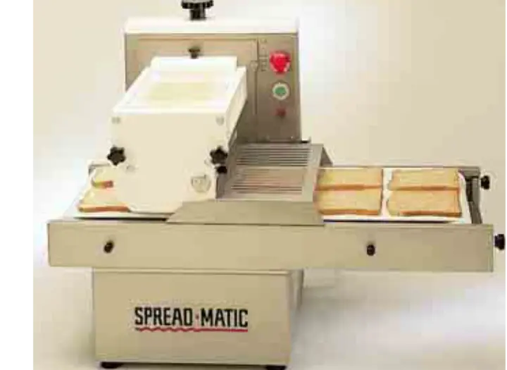 Промышленная машина для намазки Deighton Industrial Spreadmatic